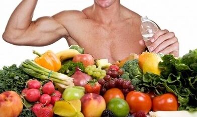 fructe și legume pentru potența masculină